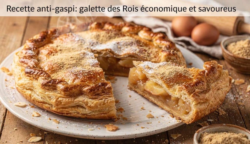 Recette anti-gaspi : galette des rois économique et savoureuse