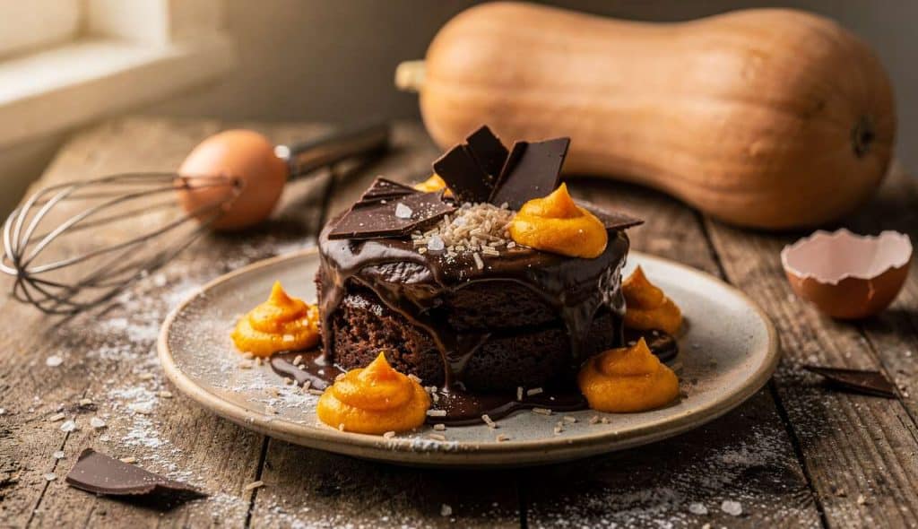 Fondant chocolat butternut : recette anti-gaspi gourmande