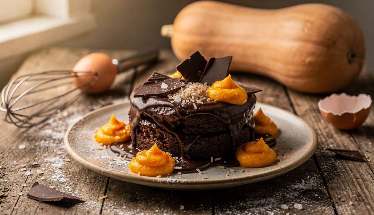 Fondant chocolat butternut : recette anti-gaspi gourmande