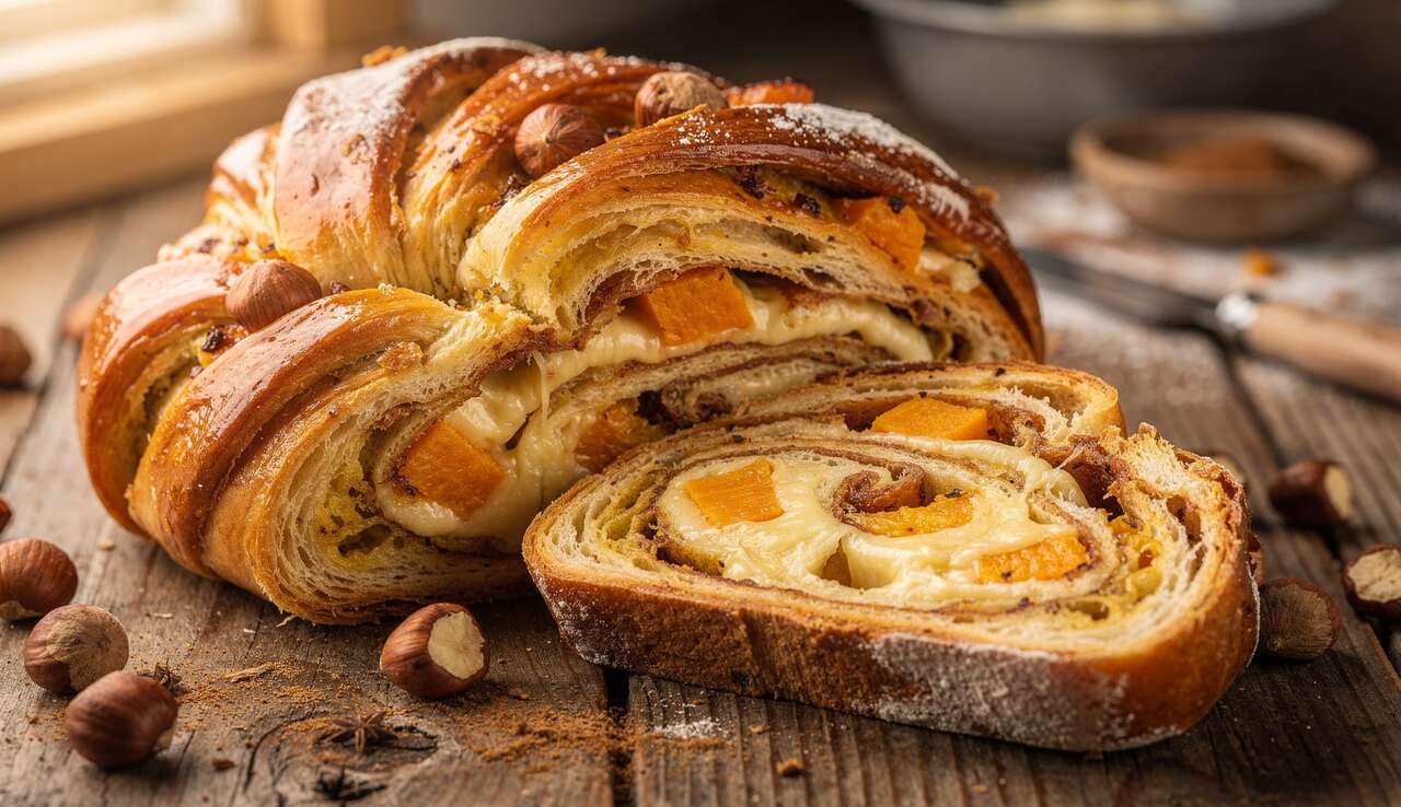Babka salée au butternut et Comté : recette anti-gaspillage