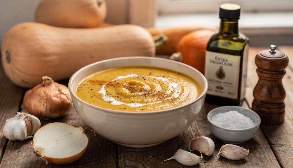 Soupe butternut anti-gaspillage : recette gourmande et écolo