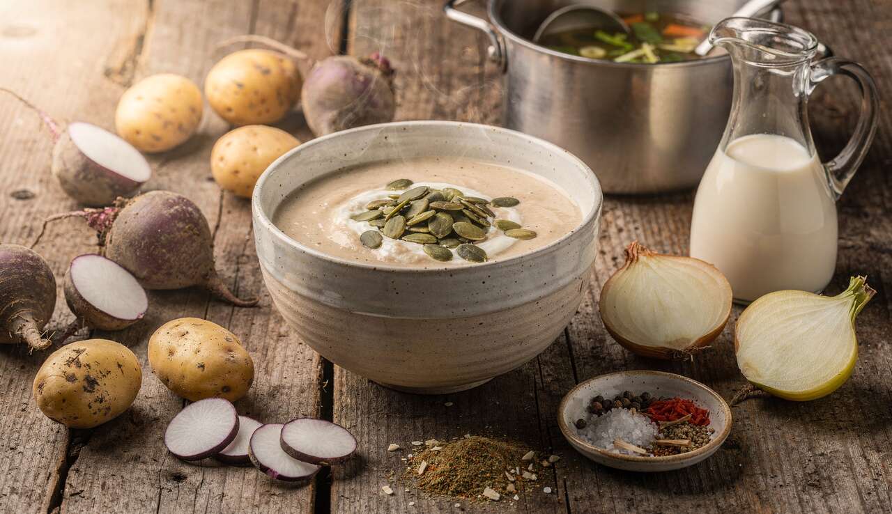 Recette de soupe au radis noir anti-gaspi : savoureuse et durable