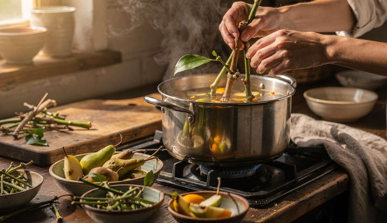 Pr&eacute;parer des bouillons aromatis&eacute;s