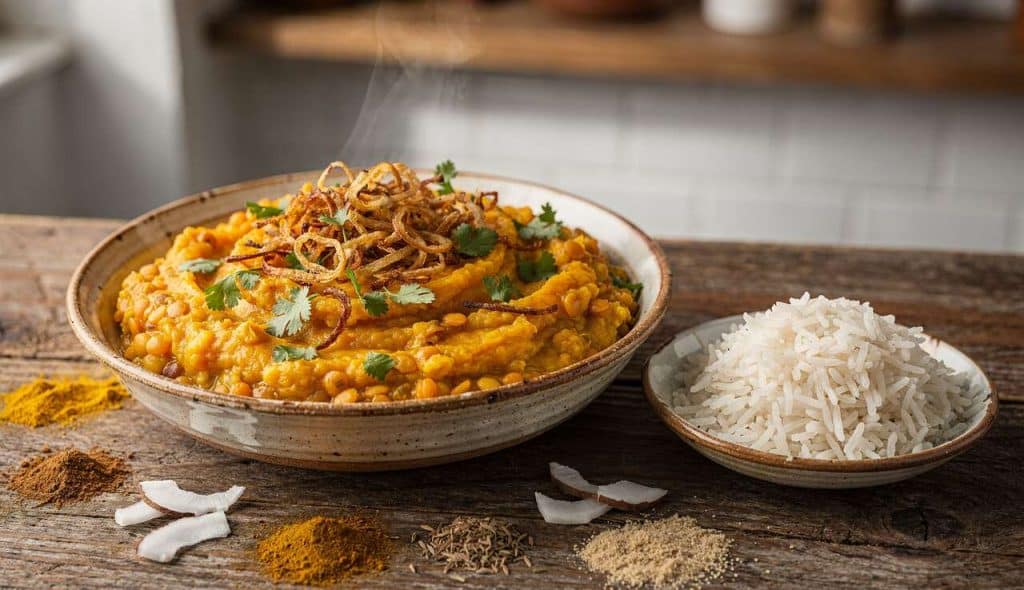 Dhal courge et lentilles : une recette anti-gaspi savoureuse
