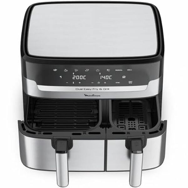 Découvrez notre test approfondi du Moulinex Dual Easy Fry & Grill YY5233FB : puissance, praticité et résultats. Est-il le meilleur choix pour votre cuisine  ?