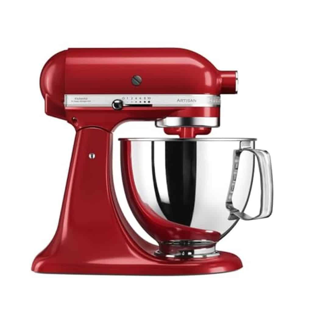 Test du robot pâtissier KitchenAid Artisan : multifonctions rouge empire