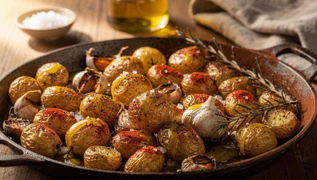 Recette anti-gaspi : pommes de terre grenailles savoureuses