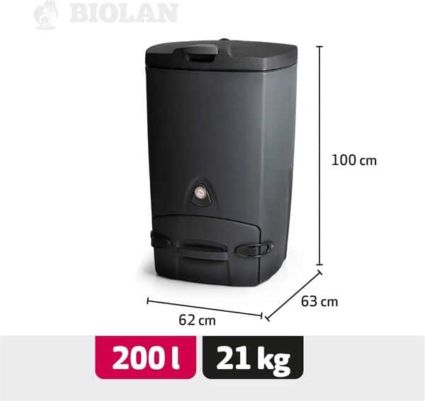 Découvrez notre test détaillé du composteur thermique biolan 200 l noir. Retrouvez ses points forts, son efficacité et ce qui en fait un choix judicieux pour réduire vos déchets.