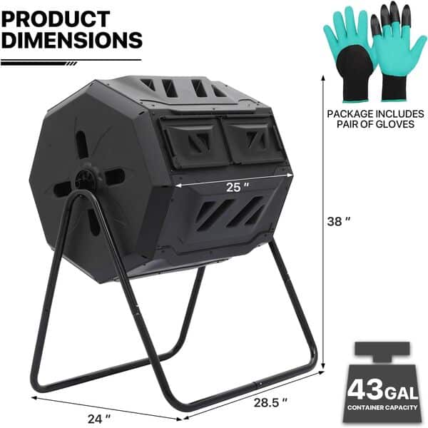 Découvre notre test détaillé du composteur MoNiBloom 100L à double chambre : efficacité, astuces et guide d'achat pour un compostage réussi