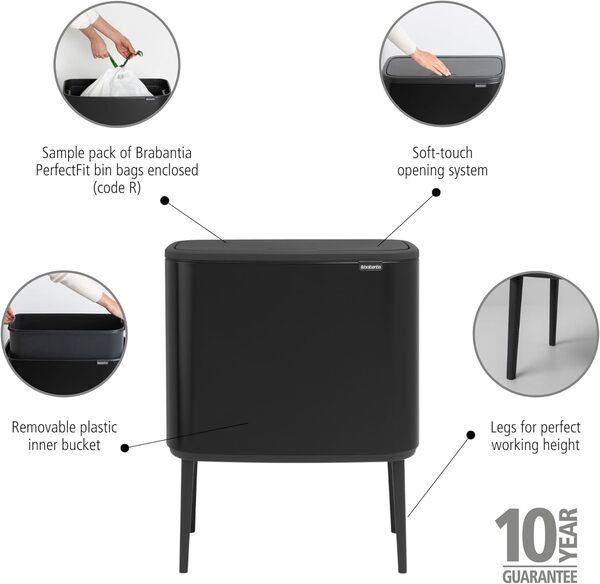 Découvrez notre expertise sur la poubelle brabantia noir mat : design élégant, praticité et durabilité pour une cuisine moderne et fonctionnelle.