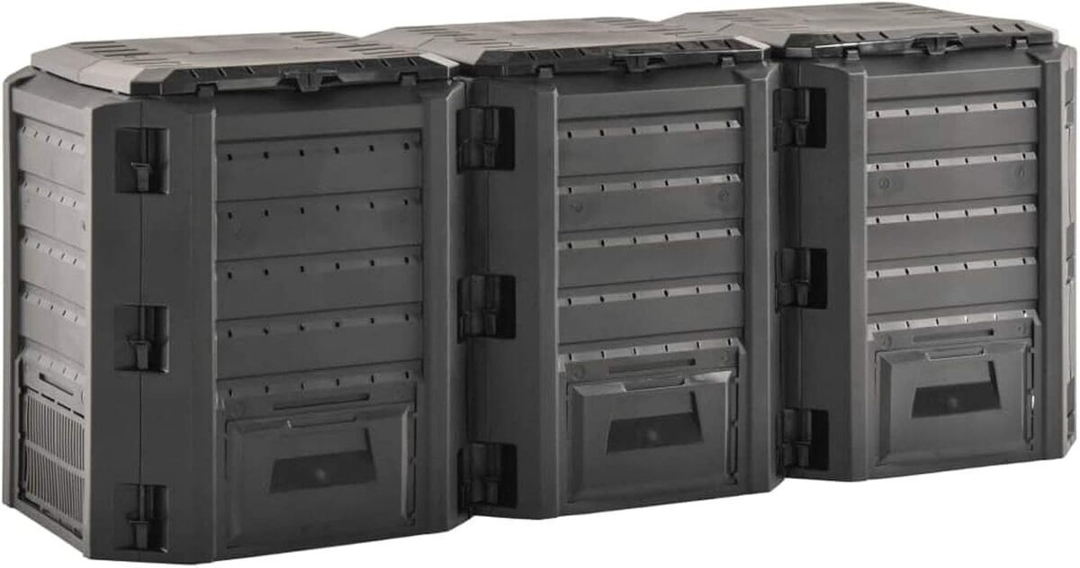 Test composteur Tidyard 1200 l : efficacité et durabilité