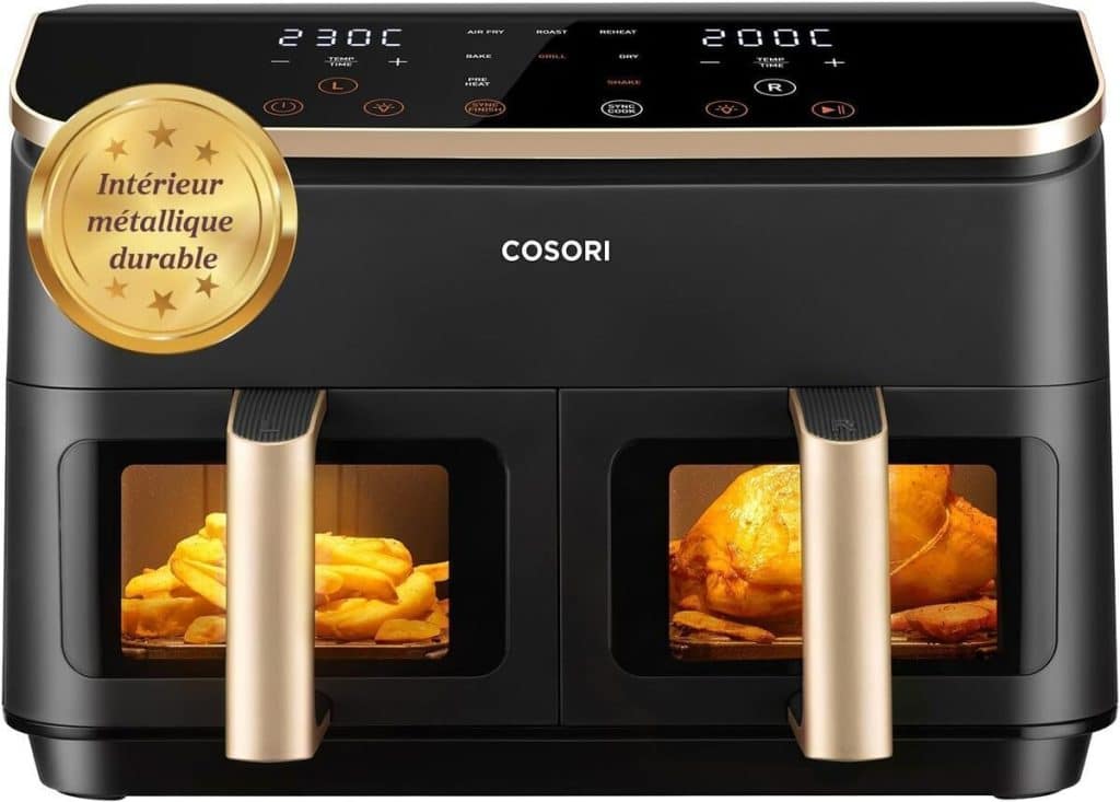 Test : cosori Air Fryer 8-en-1, friteuse sans huile 8, 5L