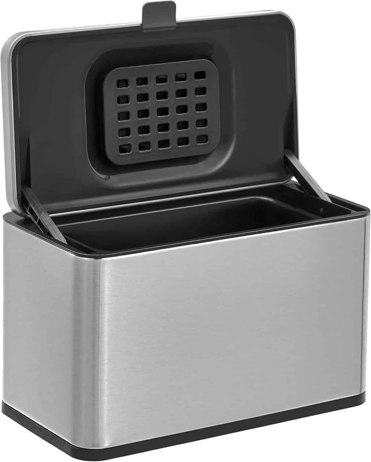 Test de la poubelle à compost LAND·VOI 3L, pratique et compacte