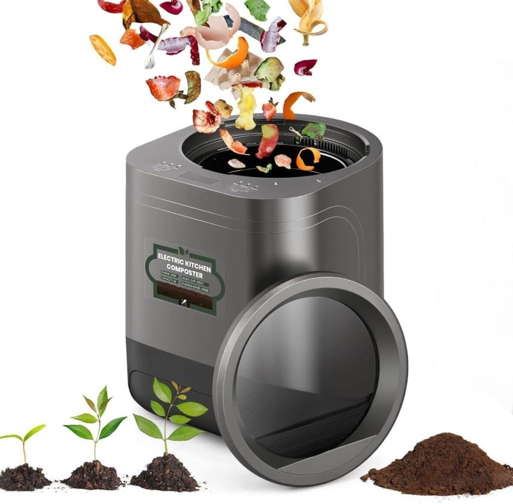 Test du composteur électrique Huanyu 3L : broyeur de cuisine intelligent