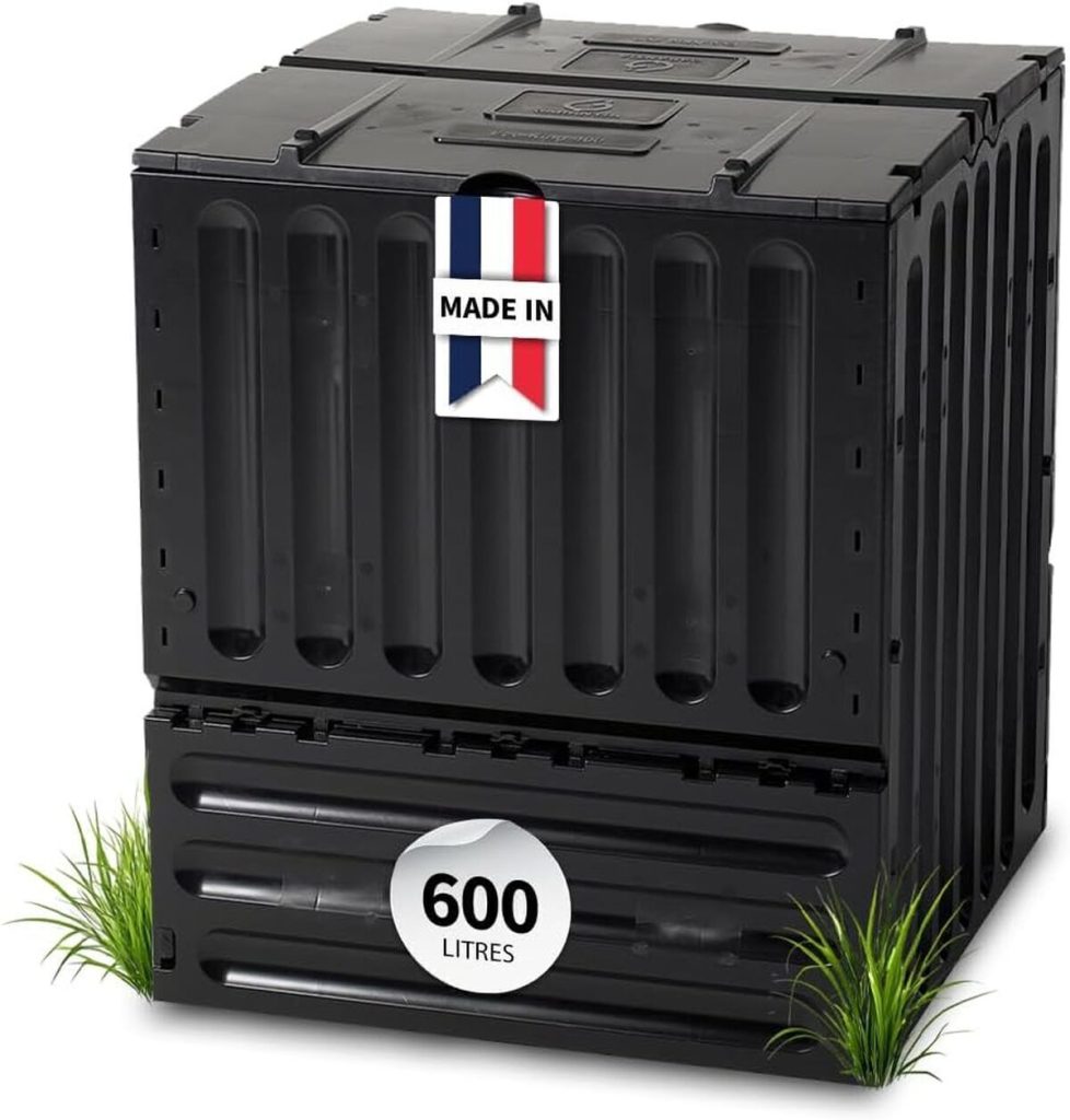 Test du composteur Garantia Eco-King 600 L noir