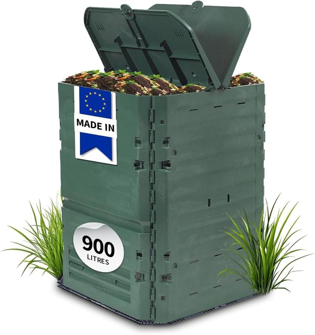 Test du composteur Vert 900l - praticité et efficacité