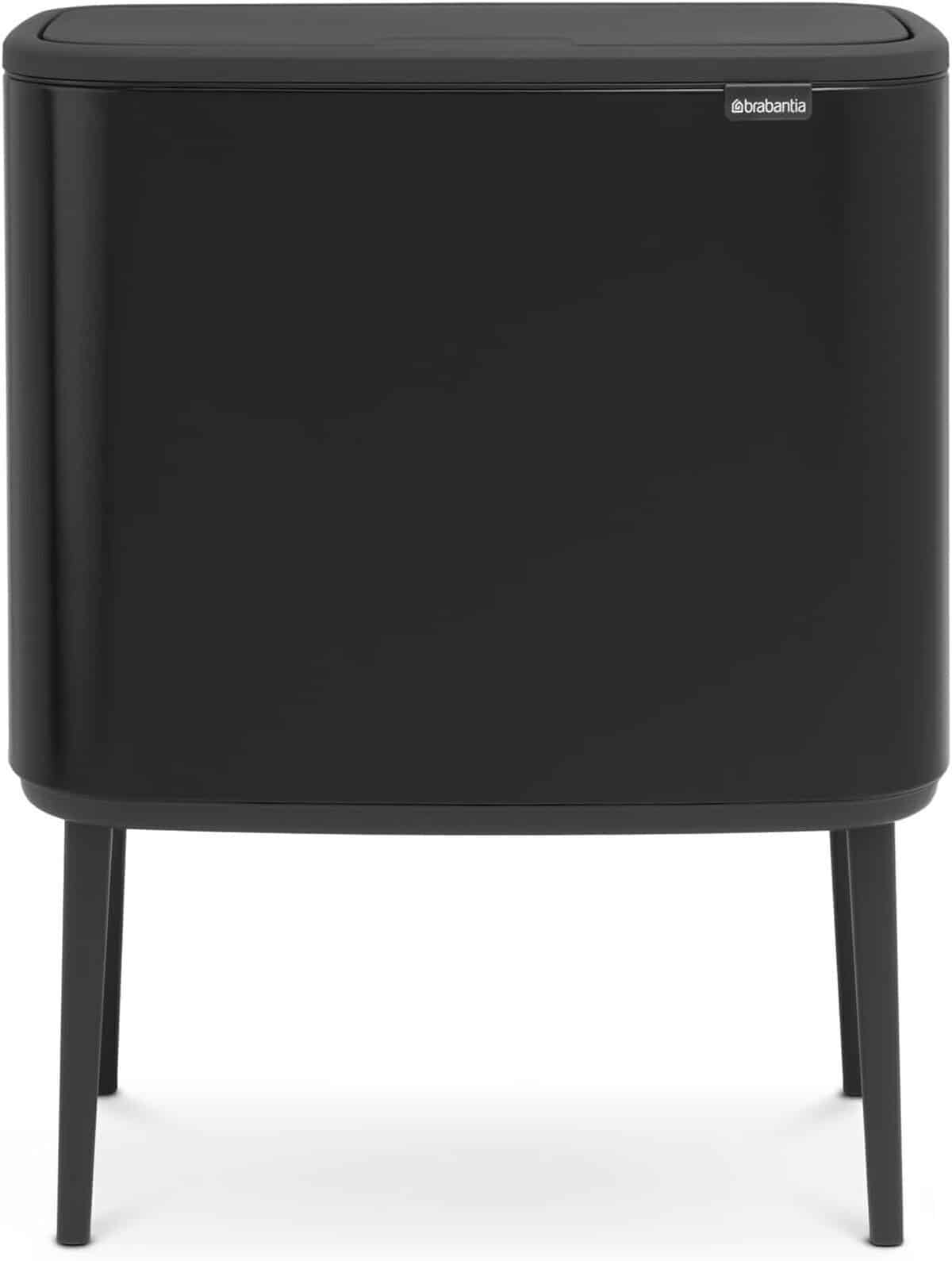 Test : poubelle brabantia noir mat, 36 l