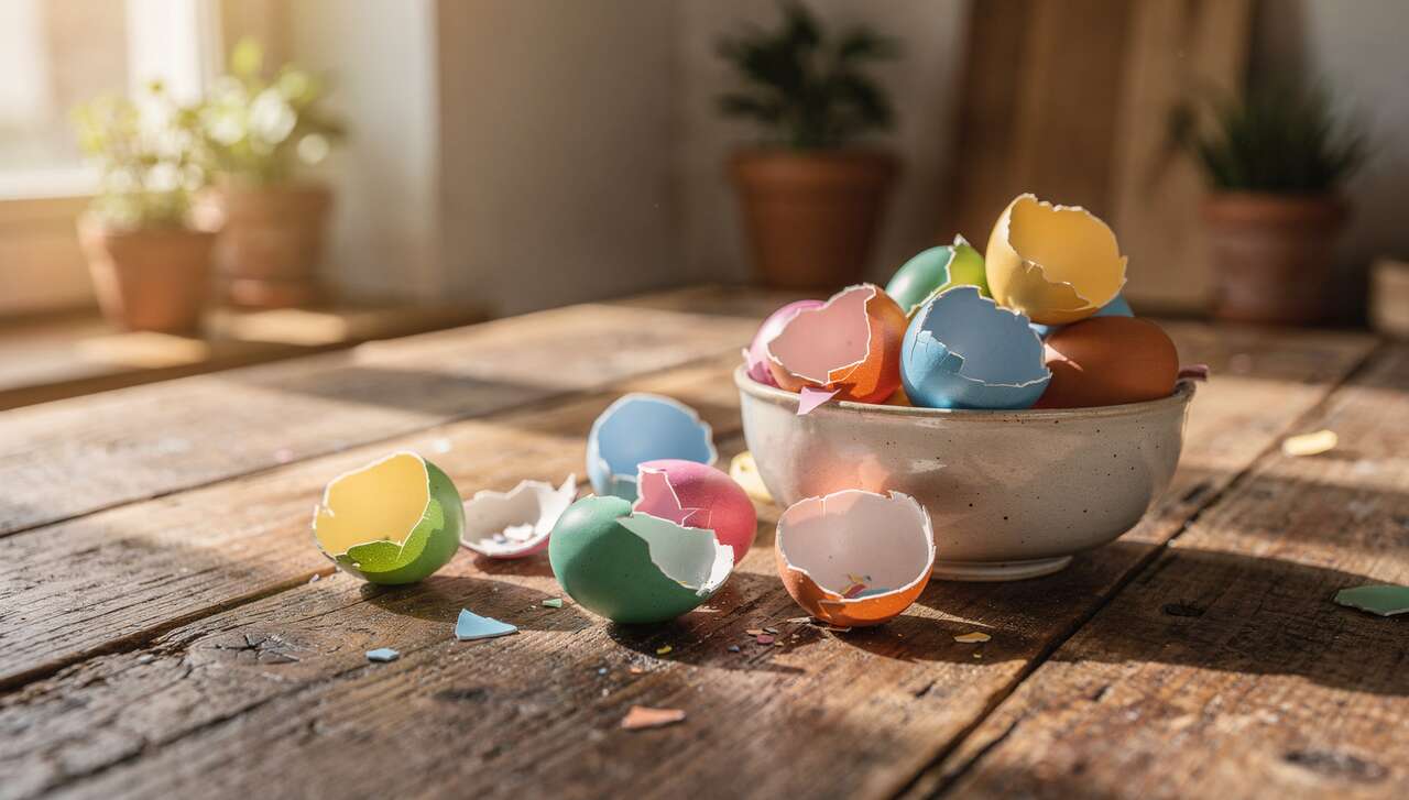 Recyclez vos coquilles d'œufs de Pâques : astuces anti-gaspi