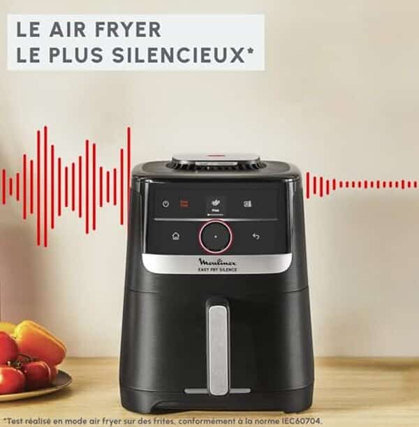 Découvrez notre test du moulinex easy fry silence : air fryer ultra silencieux et performant pour une cuisson saine sans bruit excessif.