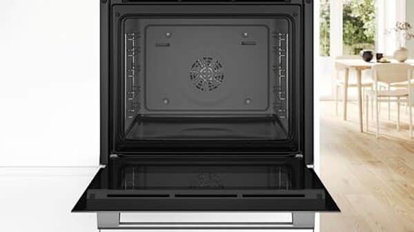Découvrez les performances exceptionnelles du four encastrable Bosch HBA553BV3F blanc, série 4 : design élégant, fonctionnalités avancées et cuisson parfaite pour votre cuisine moderne.