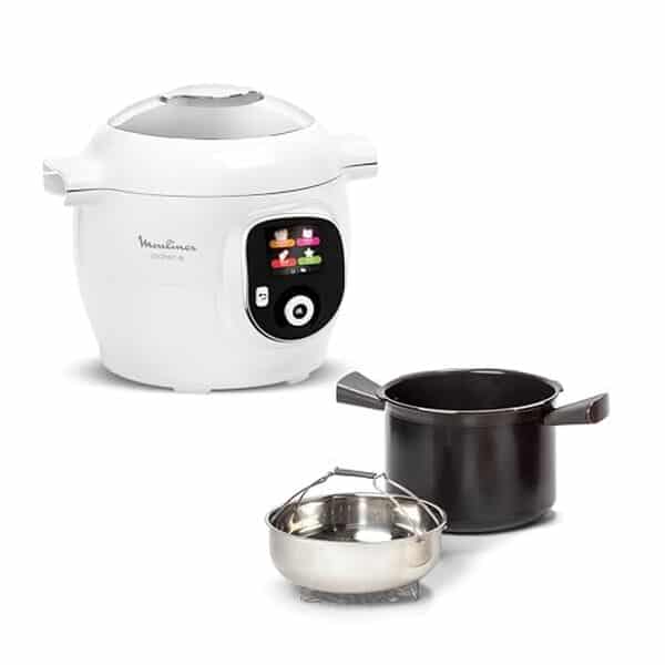 Explorez les fonctionnalités innovantes du multicuiseur intelligent Cookeo 6L de Moulinex : gain de temps, simplicité d'utilisation et recettes savoureuses pour tous les jours