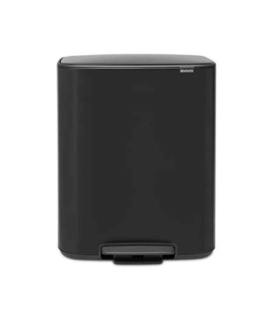 Test : poubelle à pédale Brabantia Bo 60L noire