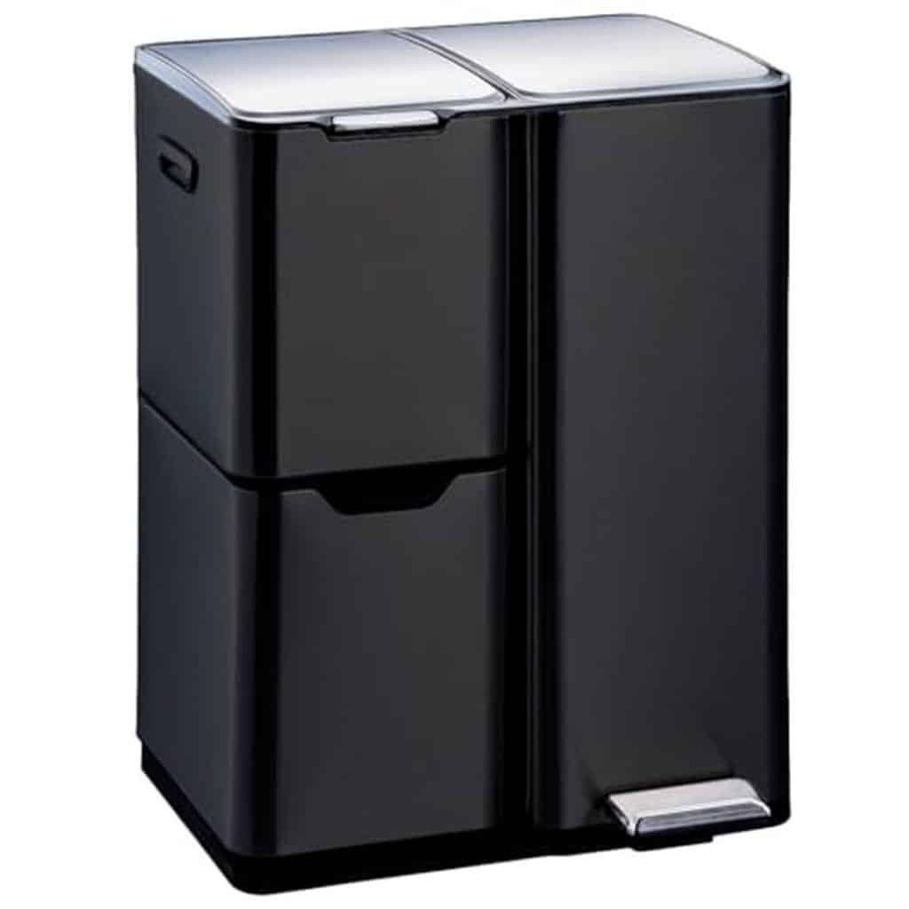 Test : poubelle tri sélectif Kitchen Move Haja 60L
