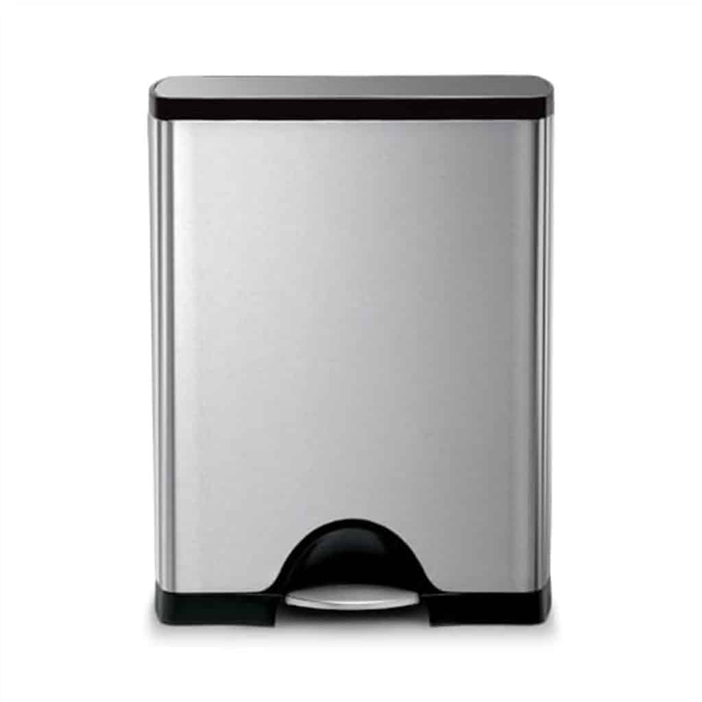 Test : simplehuman CW1816 poubelle inox 50L