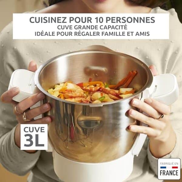 Découvrez notre test détaillé du moulinex companion, le robot cuiseur multifonction parfait pour cuisiner des repas généreux. Consulter notre avis pour savoir s'il répond à vos besoins culinaires.