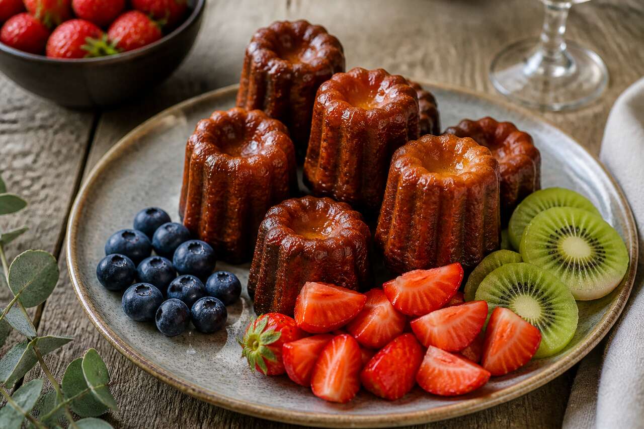 Cannel&eacute;s aux fruits : une touche de fra&icirc;cheur