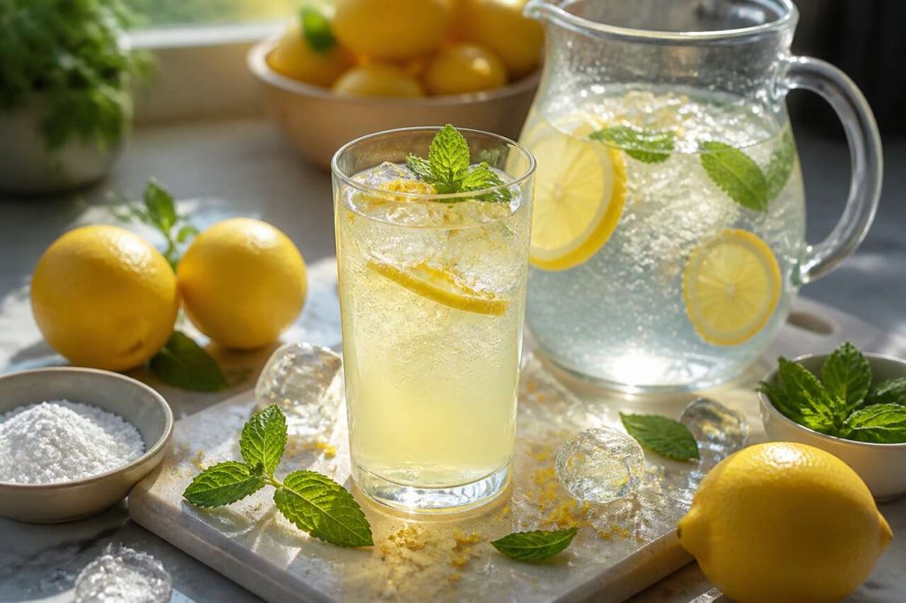 Recette de citronnade maison : désaltérante et facile à réaliser