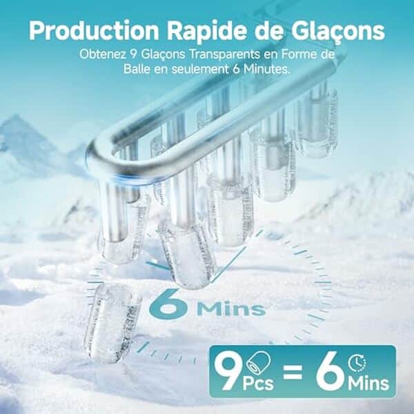 Découvrez notre test complet de la machine à glaçons Euhomy. Compacte et rapide, elle promet une production efficace pour vos besoins quotidiens.