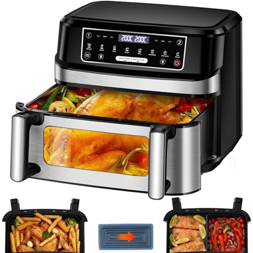 Test : air fryer double compartiment 12L 2600W