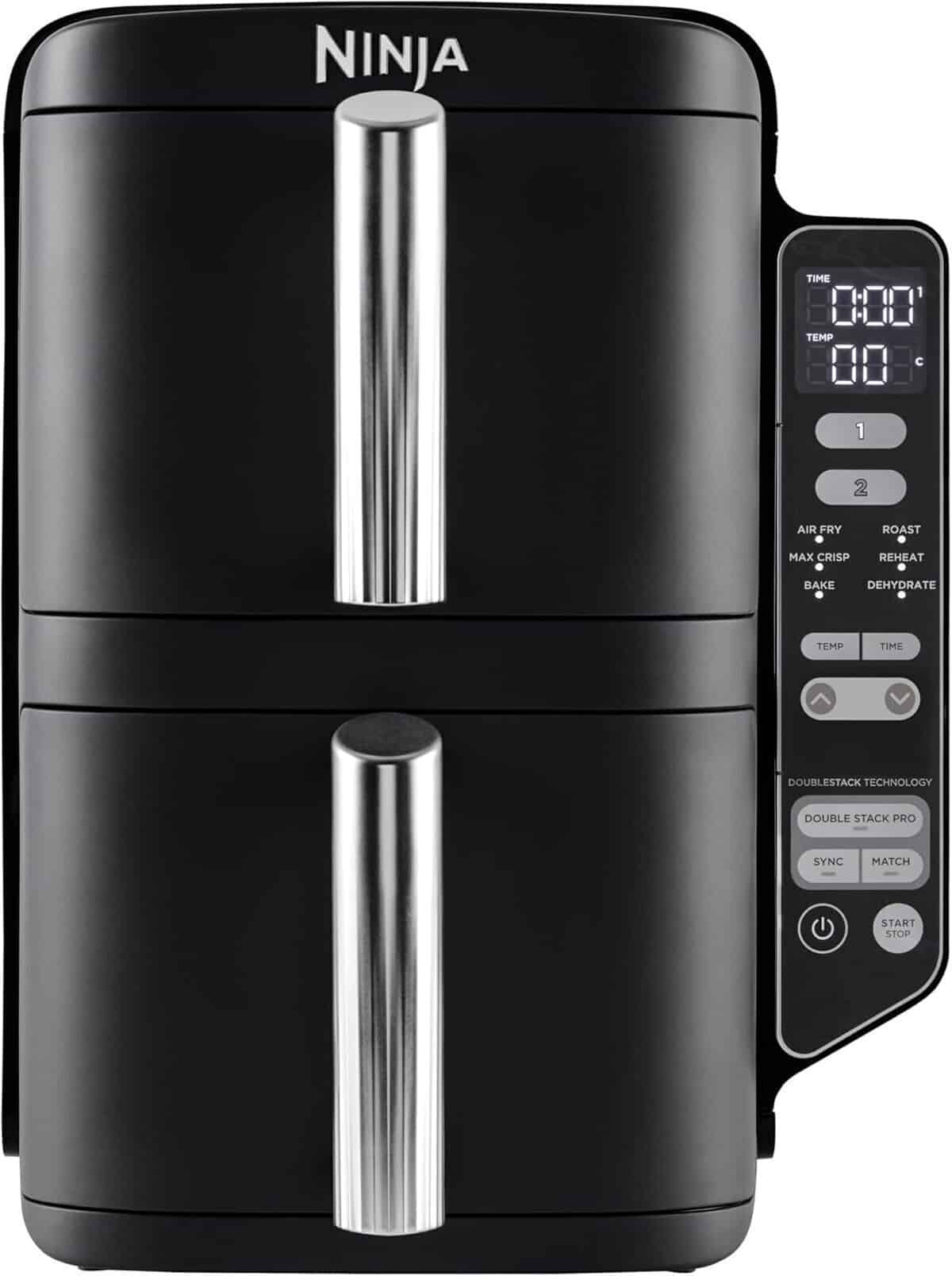 Test : friteuse Ninja SL300EU double stack à 2 tiroirs