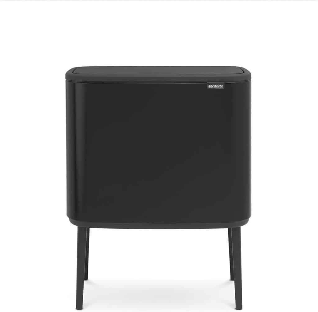 Test : poubelle Brabantia 316203 Bo Touch Bin noire en acier inoxydable