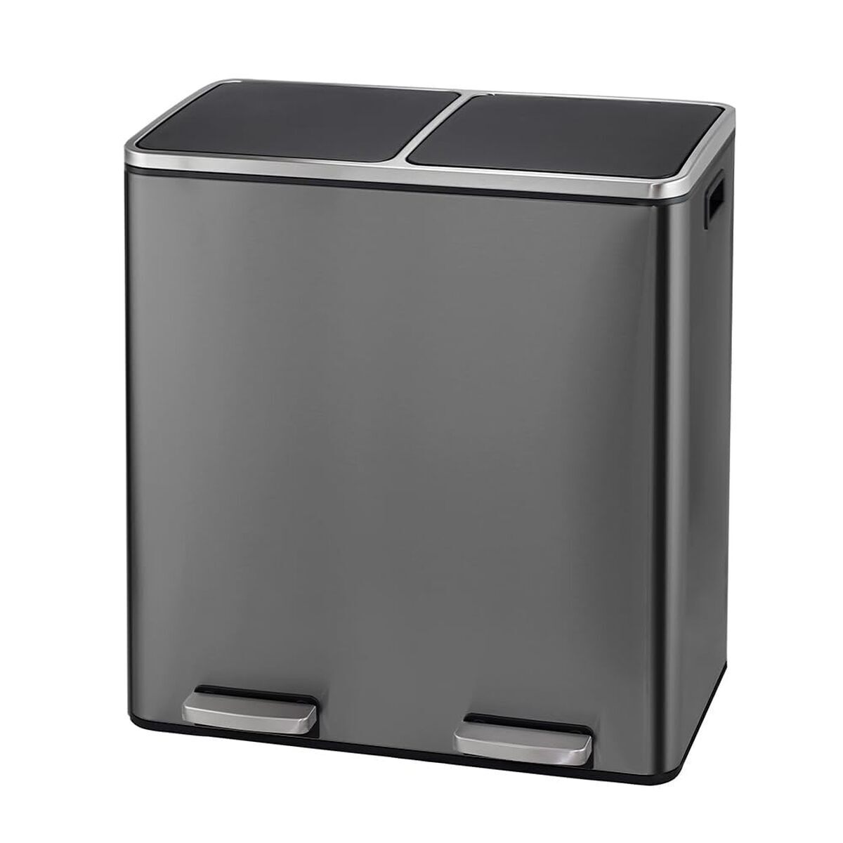 Test : poubelle Panana 60 L tri sélectif à pédale en métal