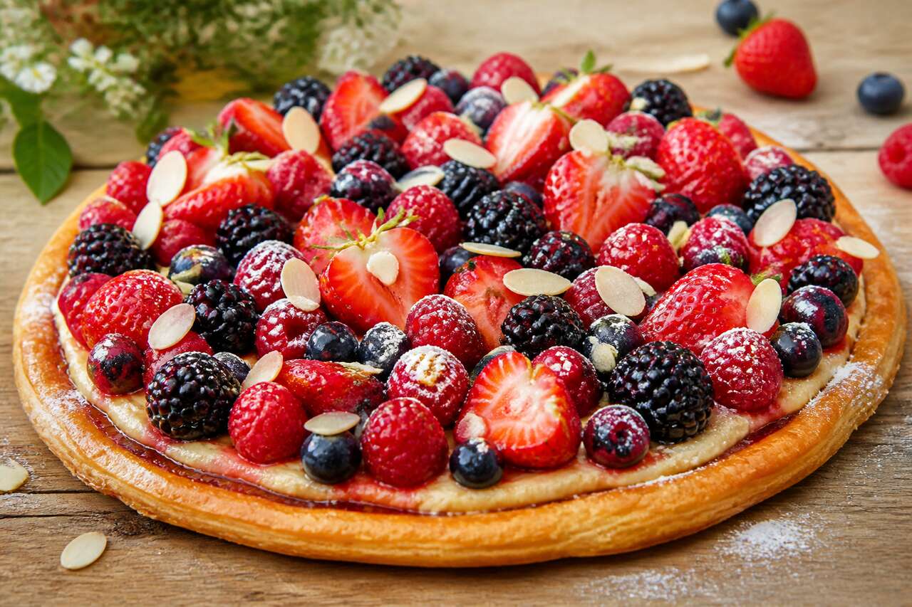 Tarte fine aux fruits rouges : une recette anti-gaspi savoureuse
