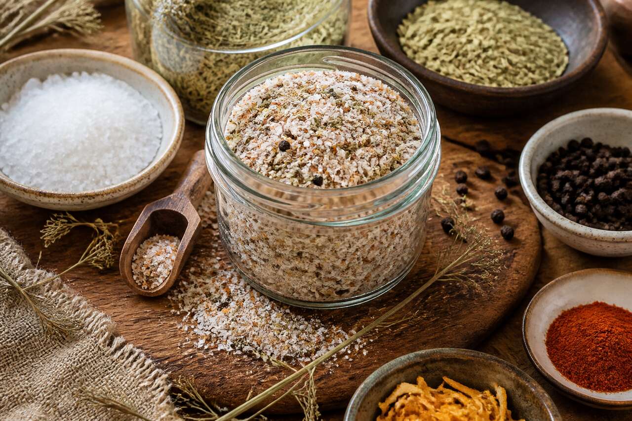 Recette de sel maison anti-gaspi : utilisez les tiges de fenouil pour le barbecue