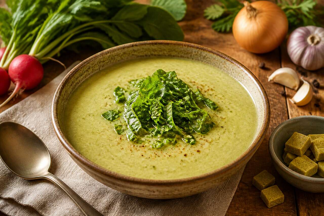 Recette anti-gaspillage : fanes de radis