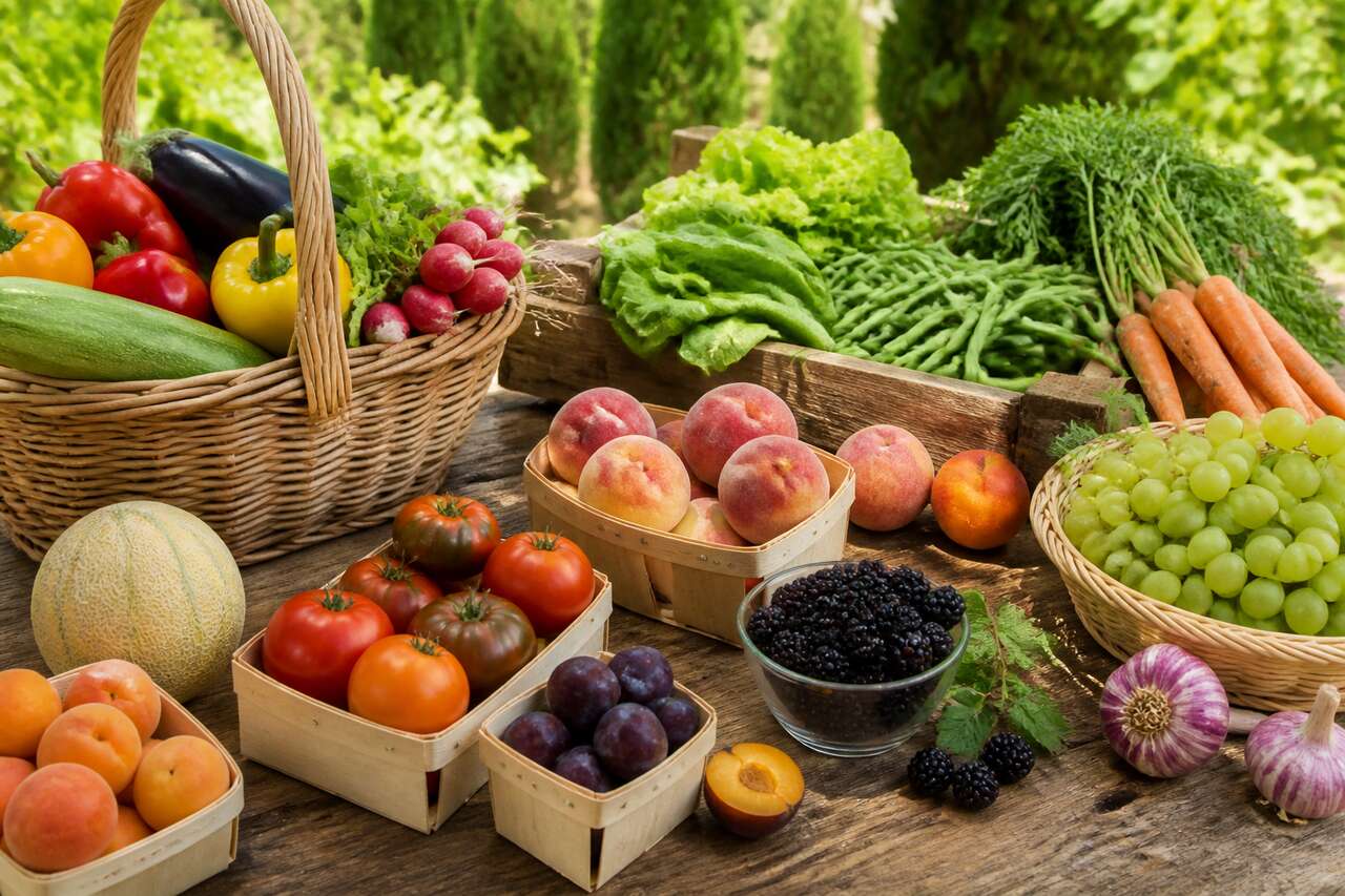 Les fruits et légumes à privilégier en août en france Les fruits et légumes à privilégier en août en france