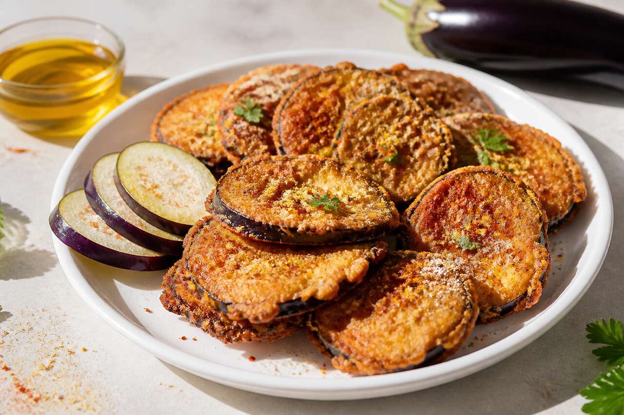 Recette de Beignets d'Aubergines Anti-Gaspi