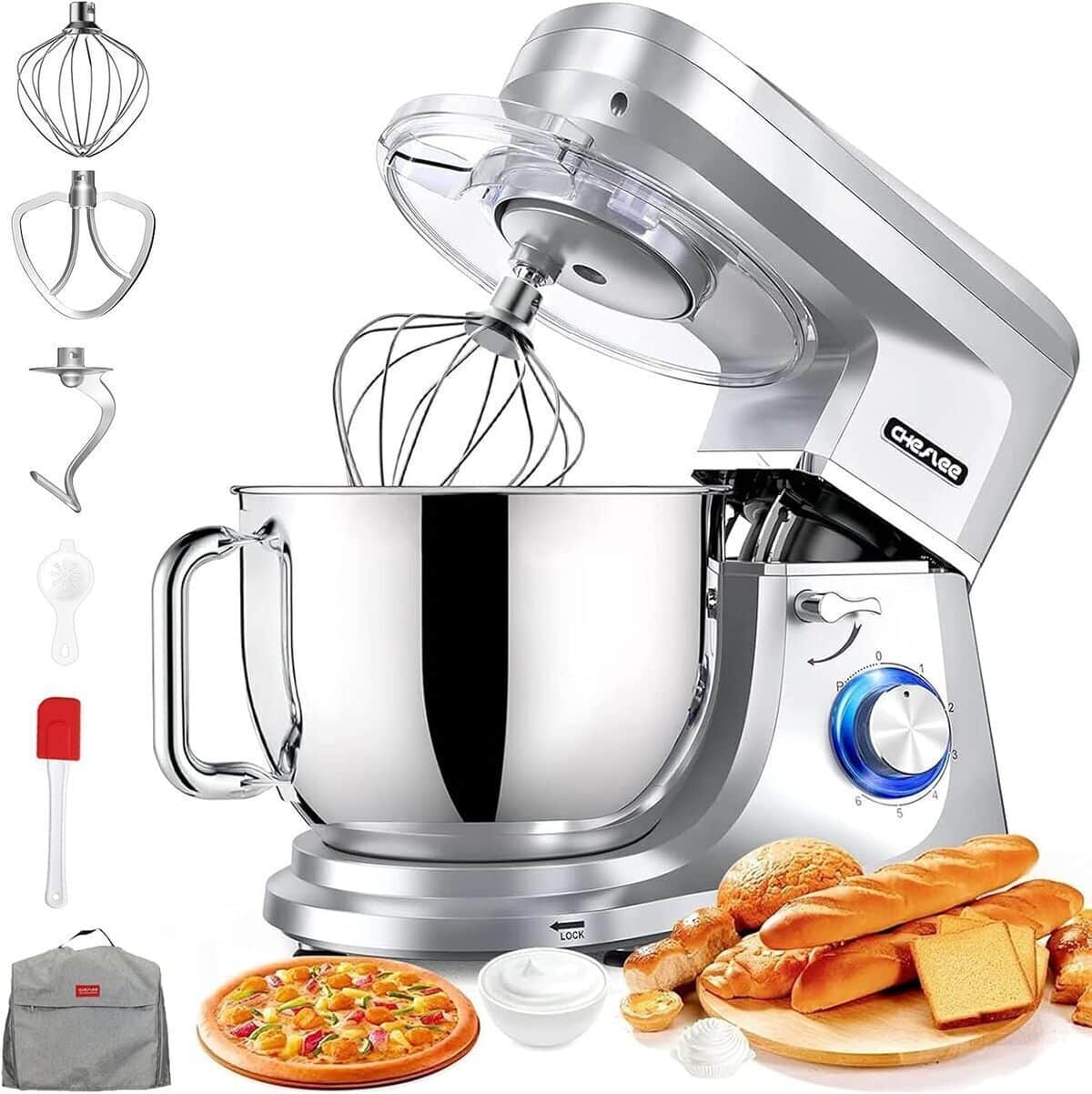 Test du robot pâtissier Cheflee 2000W : puissance et polyvalence