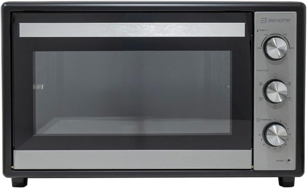 Test : four BEHOME 70L extérieur ventilé avec rôtisserie