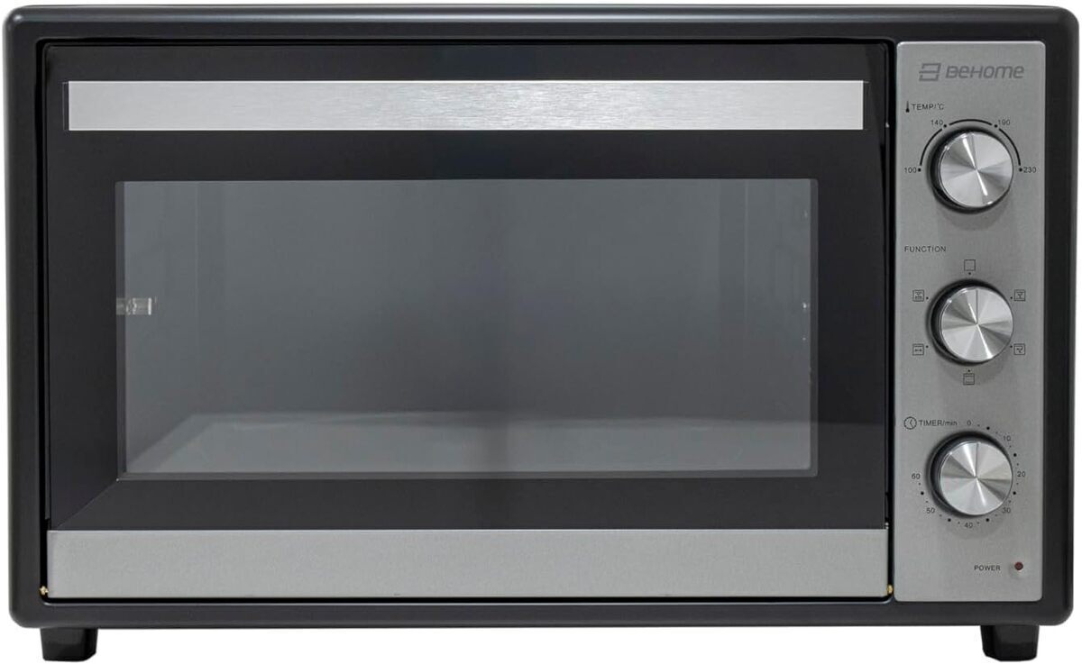 Test : four BEHOME 70L extérieur ventilé avec rôtisserie