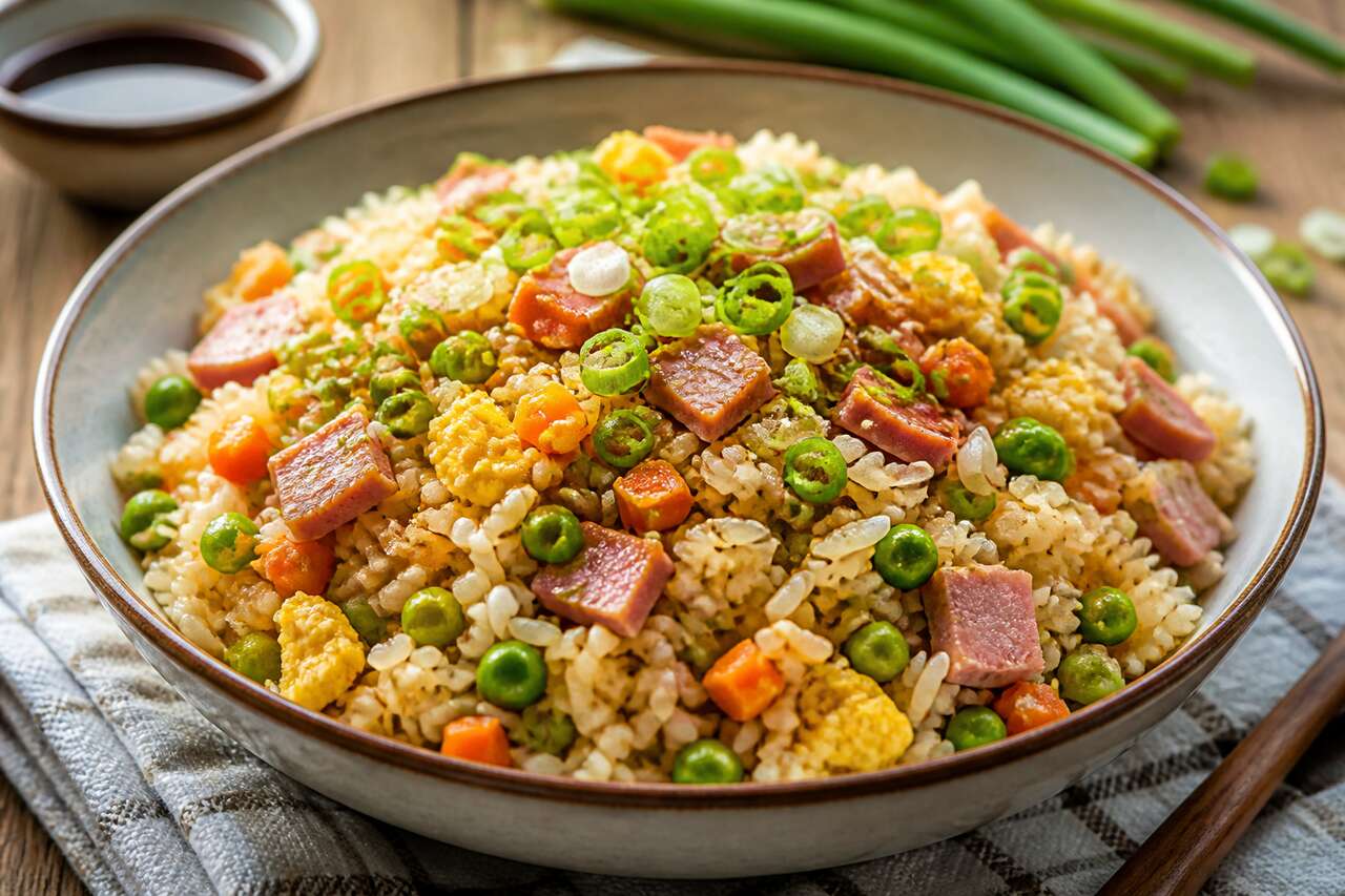 Riz cantonais anti-gaspi : recette zéro déchet