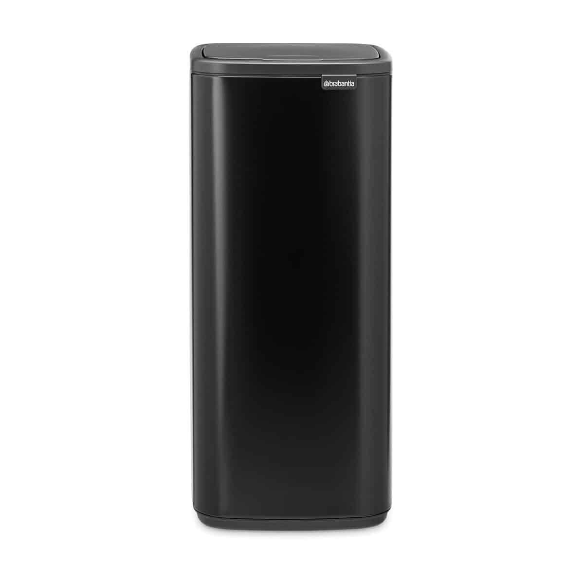 Test : brabantia Bo Touch 30L noir mat, poubelle cuisine soft-touch