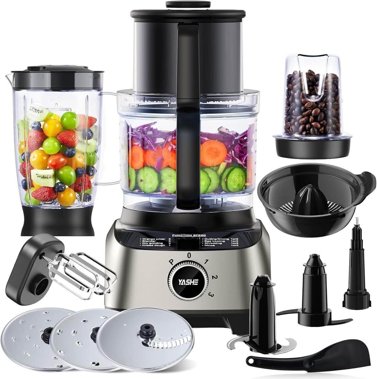 Test du robot YASHE : cuisine multifonctions 1300W