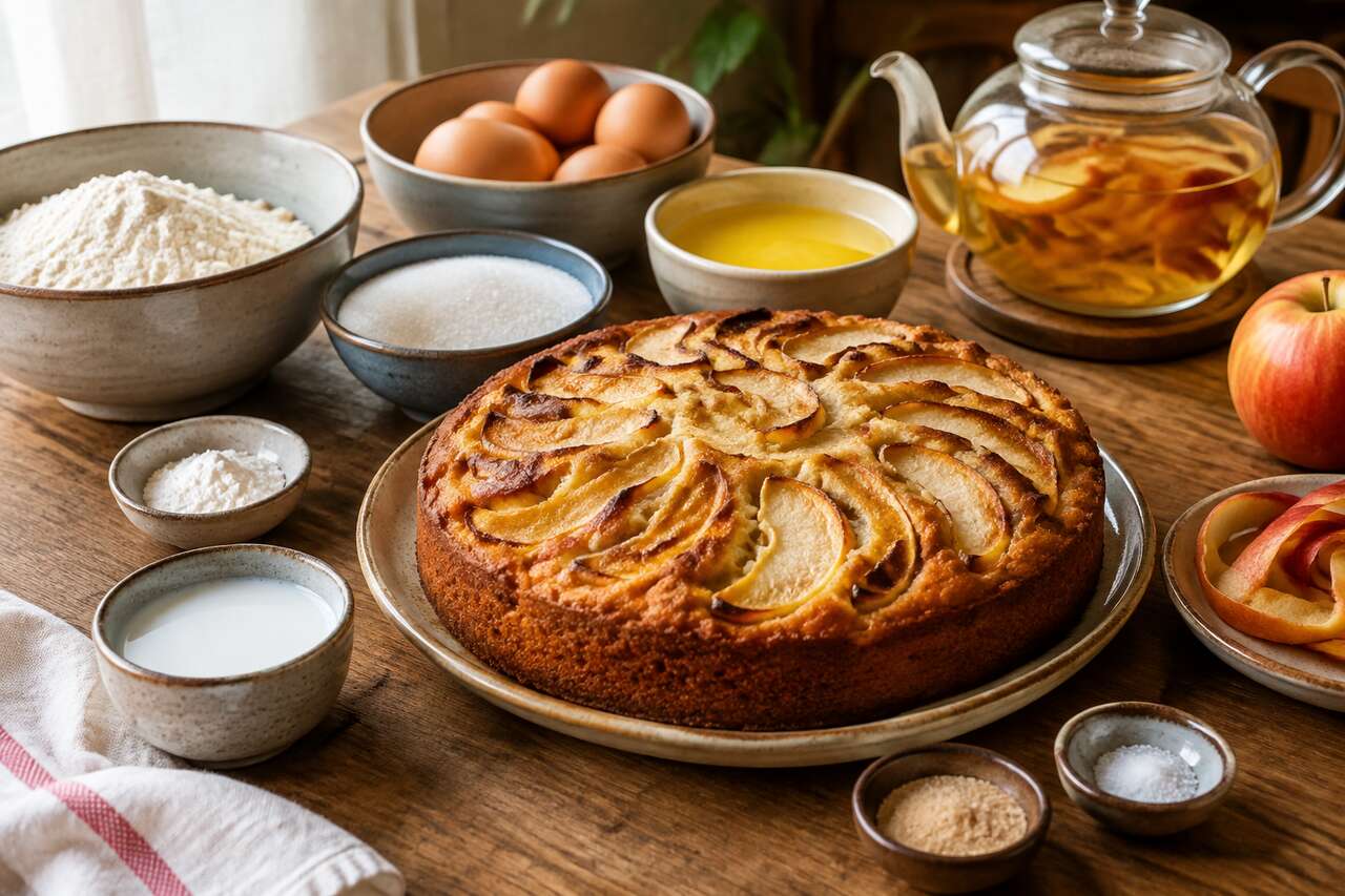 Gâteau aux pommes : recette rapide anti-gaspi