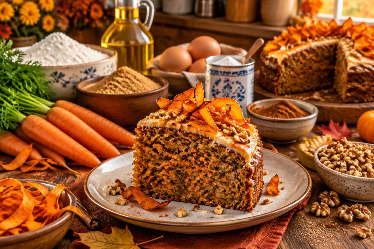 Gâteau aux carottes d'automne : la recette anti-gaspi à tester