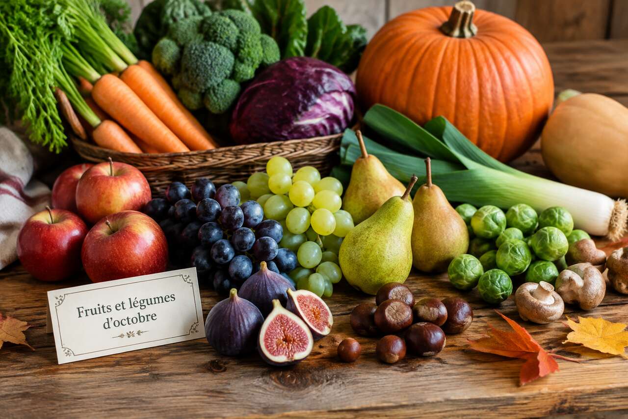Octobre : quels fruits et légumes de saison cuisiner ?
